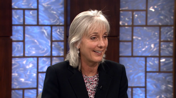 Still from the PBS interview